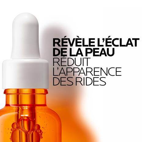 LA ROCHE-POSAY Pure Vitamine C12 Sérum 30ml Anti-Âge Éclat Révolutionnaire Acide Hyaluronique Rides - Image 5