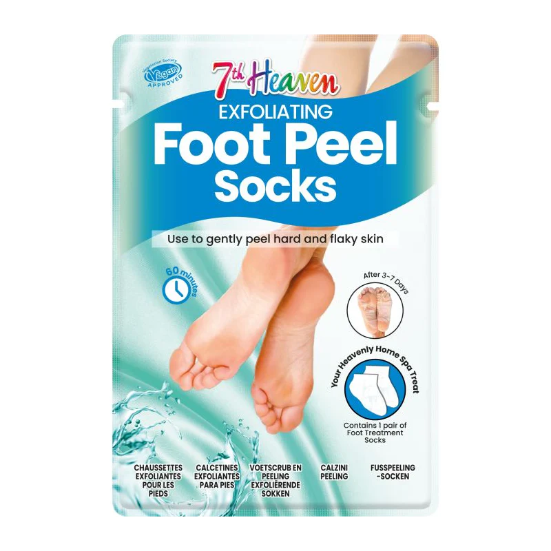7th HEAVEN Masque Pieds Foot Peel Socks Chaussettes Exfoliantes Peeling Douceur