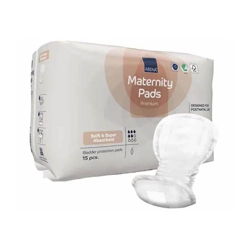 Abena Serviettes Maternite 15 Pièces