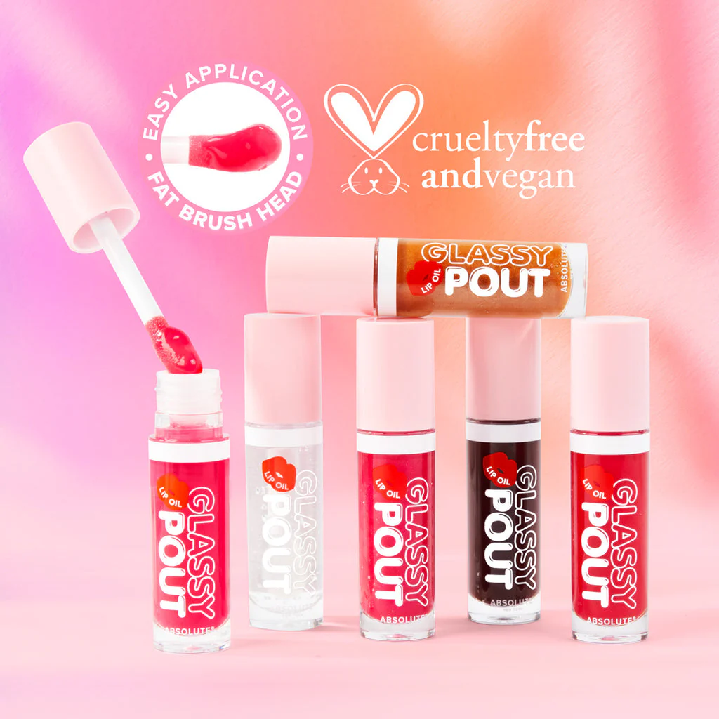 ABSOLUTE NEW YORK Glassy Pout Lip Oil Savory 15ml Huile à Lèvres Hydratante Brillance Glossy Soin Nourrissant - Image 3