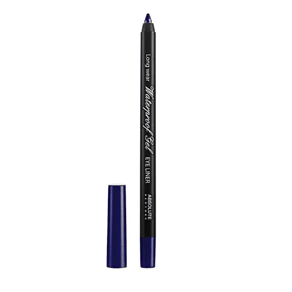 ABSOLUTE NEW YORK Waterproof Gel Eyeliner Navy Eye-Liner Gel Waterproof Bleu Marine Intense Longue Tenue Précision