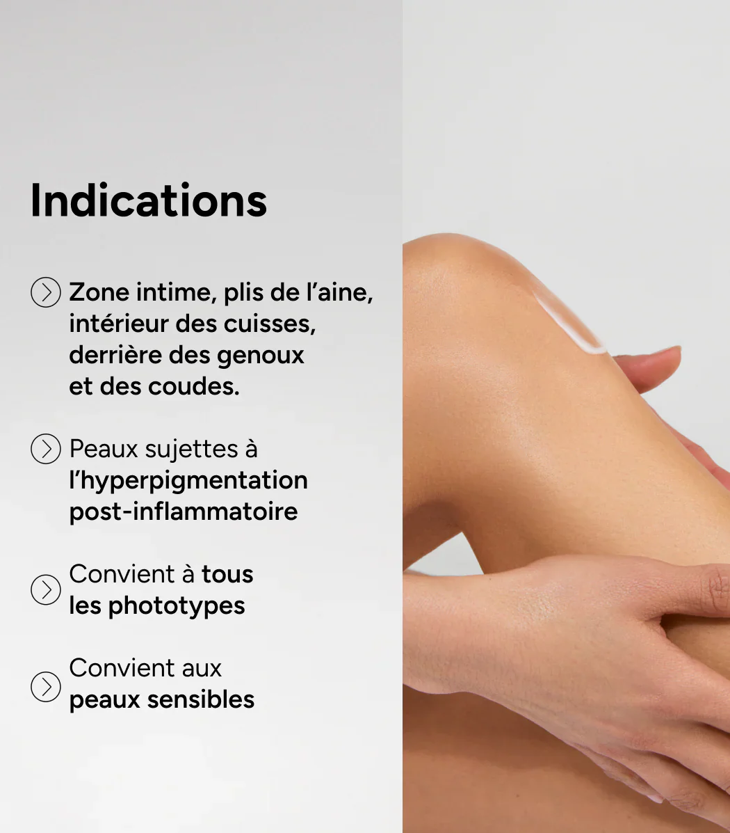ACM DÉPIWHITE Crème Anti-Taches Zones Sensibles & Intimes 40ml Éclaircissant Hyperpigmentation + Écran Solaire SPF50+ - Image 5