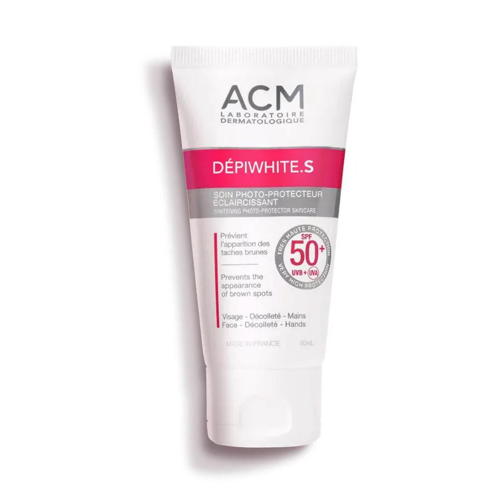 ACM Depiwhite.S Écran Solaire SPF50+ 50ml Protection Anti-Taches Mélanine Écran Solaire SPF50+ - Image 2