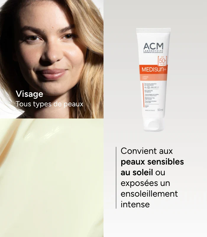ACM Medisun Crème SPF 50+ 40ml Protection Hydratante Résistante - Image 6