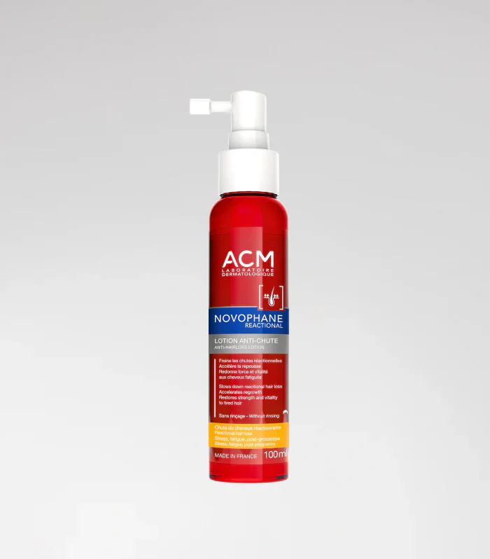 ACM Novophane REACTIONAL Lotion Anti-Chute 100ml Chute Occasionnelle Repousse Stimulée