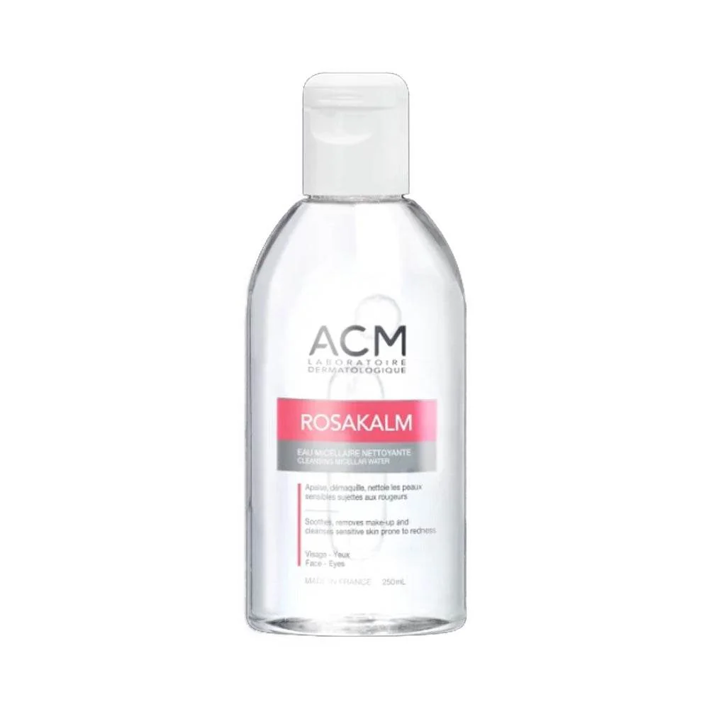 ACM Rosakalm Eau Micellaire Nettoyante 250ml Peaux Sensibles Rougeurs