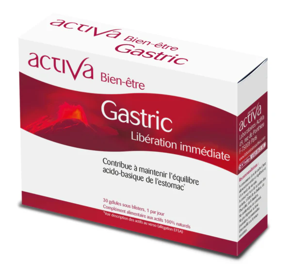 ACTIVA Bien-Être Gastric Complément Digestion Confort Gastrique Ballonnements
