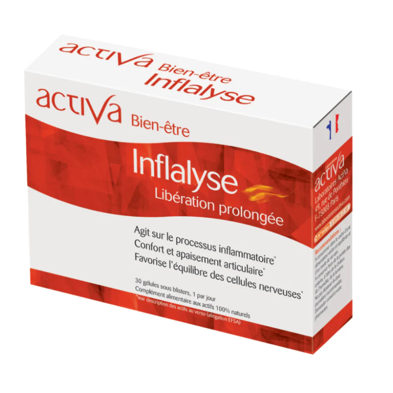 ACTIVA Bien-Être Inflalyse Complément Anti-Inflammatoire Articulations Curcuma