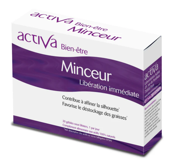 ACTIVA Bien-Être Minceur Complément Perte Poids Métabolisme Drainage