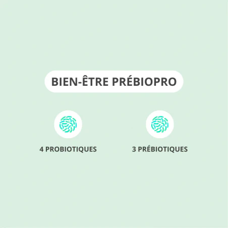 ACTIVA Bien-Être PréBioPro Probiotiques Prébiotiques Microbiote Immunité Digestion - Image 3
