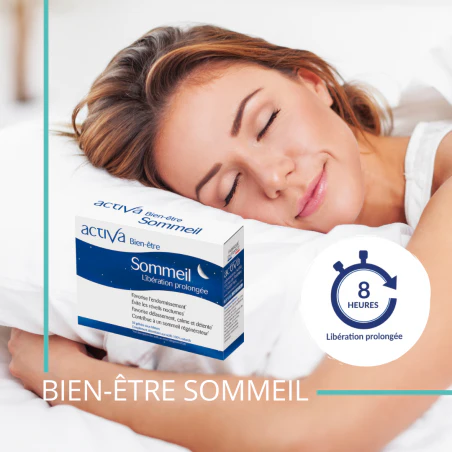 ACTIVA Bien-Être Sommeil Complément Sommeil Réparateur Mélatonine - Image 2