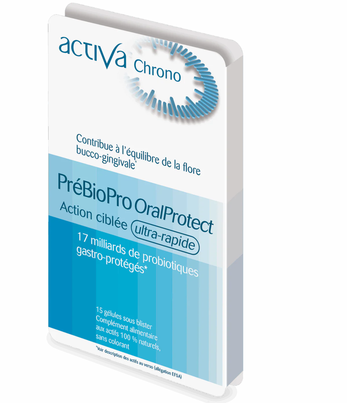ACTIVA CHRONO PréBioPro Oral Protect 15 Gélules Complément Alimentaire Santé Bucco-Dentaire