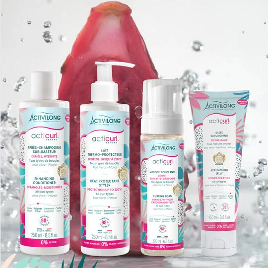 ACTIVILONG Acticurl Gelée Scrunching 250ml Gel Coiffant Boucles Définition Fixation - Image 3