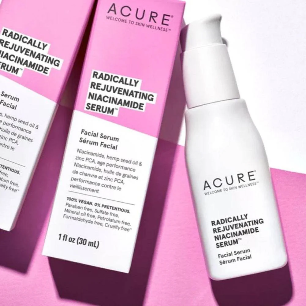 Acure Radically Rejuvenating Niacinamide Serum 30ml - Image 3