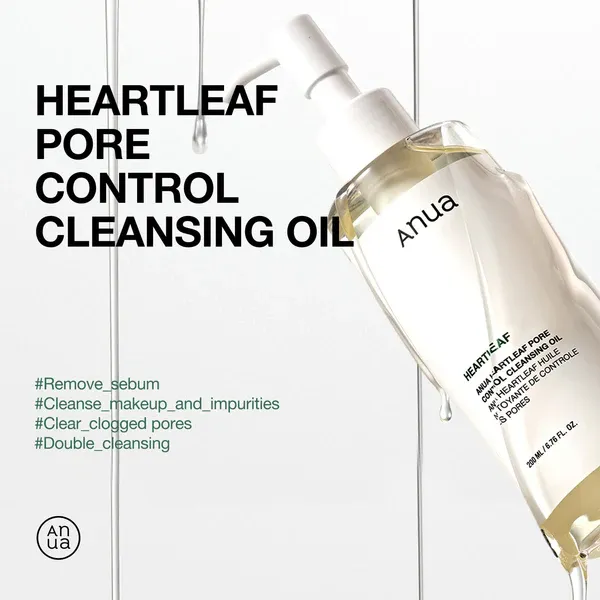 ANUA Double Cleansing Duo Pack Mousse 200ml + Huile Nettoyante 150ml Nettoyage Double Peau Nette - Image 3