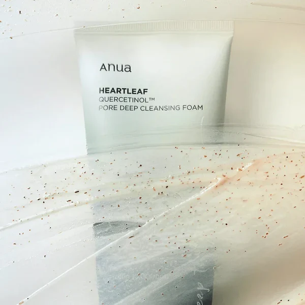 ANUA HeartleaF Quercetinol Pore Deep Cleansing Foam 150ml Mousse Nettoyante Pores Quercétinol - Image 3