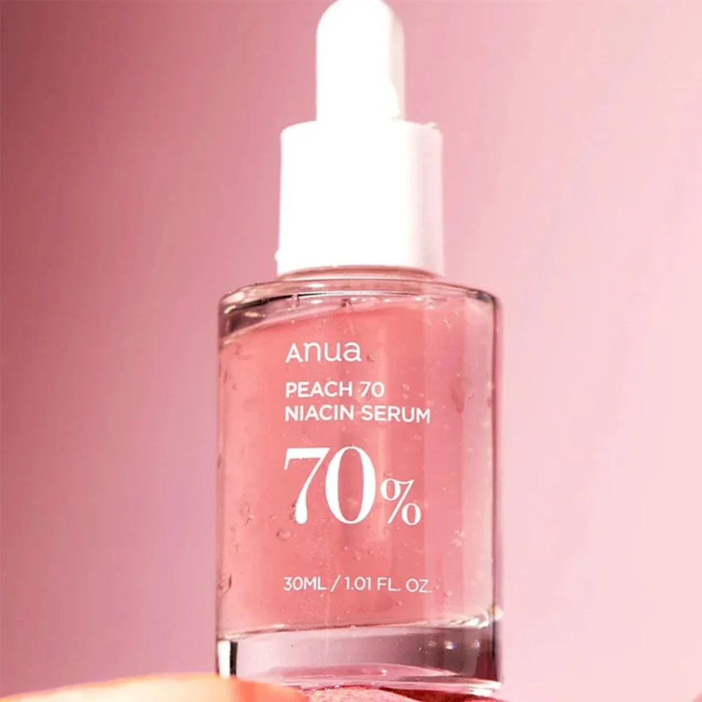 ANUA Peach 70 Niacin Serum 30ml Sérum Éclat Niacinamide Pêche Pores Teint Unifié - Image 2