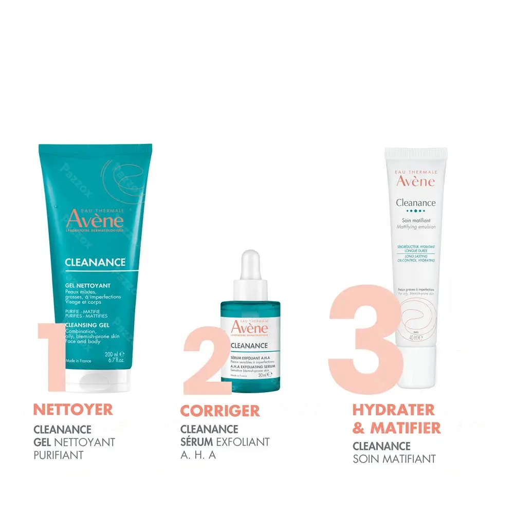 AVÈNE Cleanance Soin Matifiant 40ml - Peaux Grasses & Mixtes Anti-Brillance - Image 6