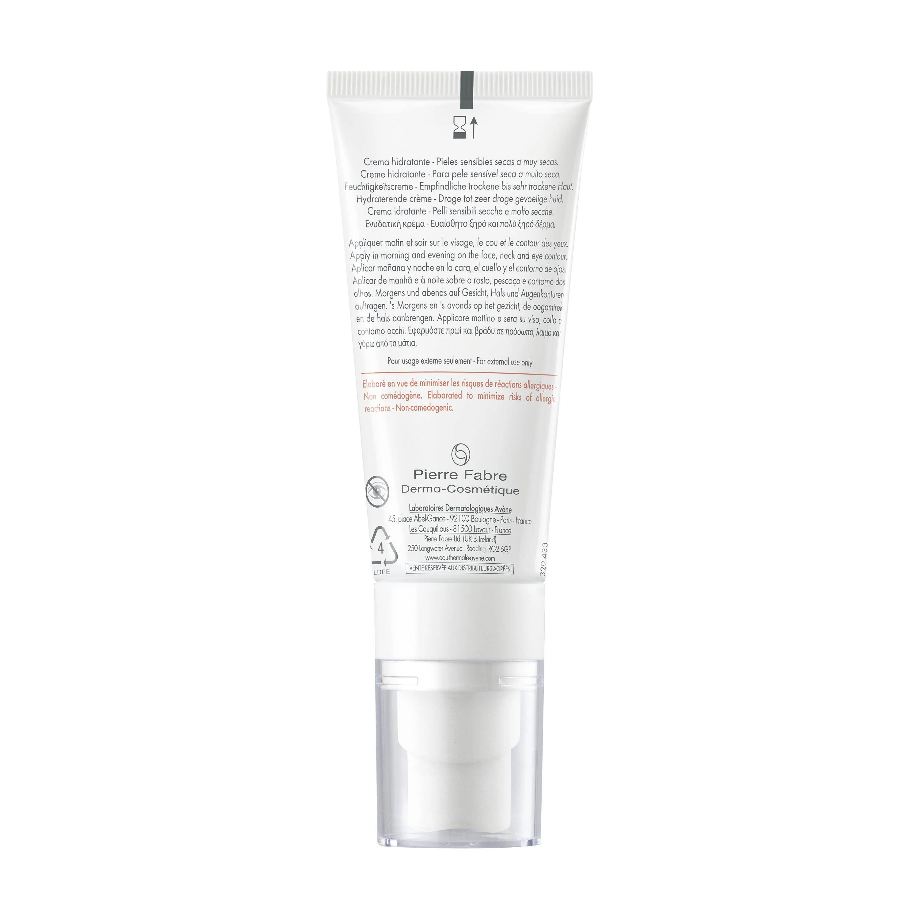 AVÈNE Tolérance Hydra-10 Crème Hydratante - Peaux Sensibles & Intolérantes - Image 2