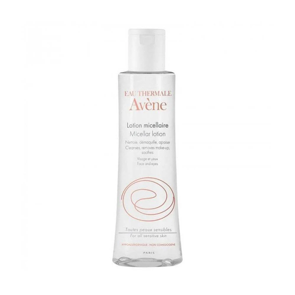 Avène Lotion Micellaire 200ml - Démaquillant 3-en-1 Peaux Sensibles