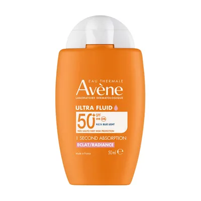 AVÈNE Ultra Fluid Éclat Radiance SPF50+ 50ml Teint Lumineux Pack x2 Sac Offert - Image 2