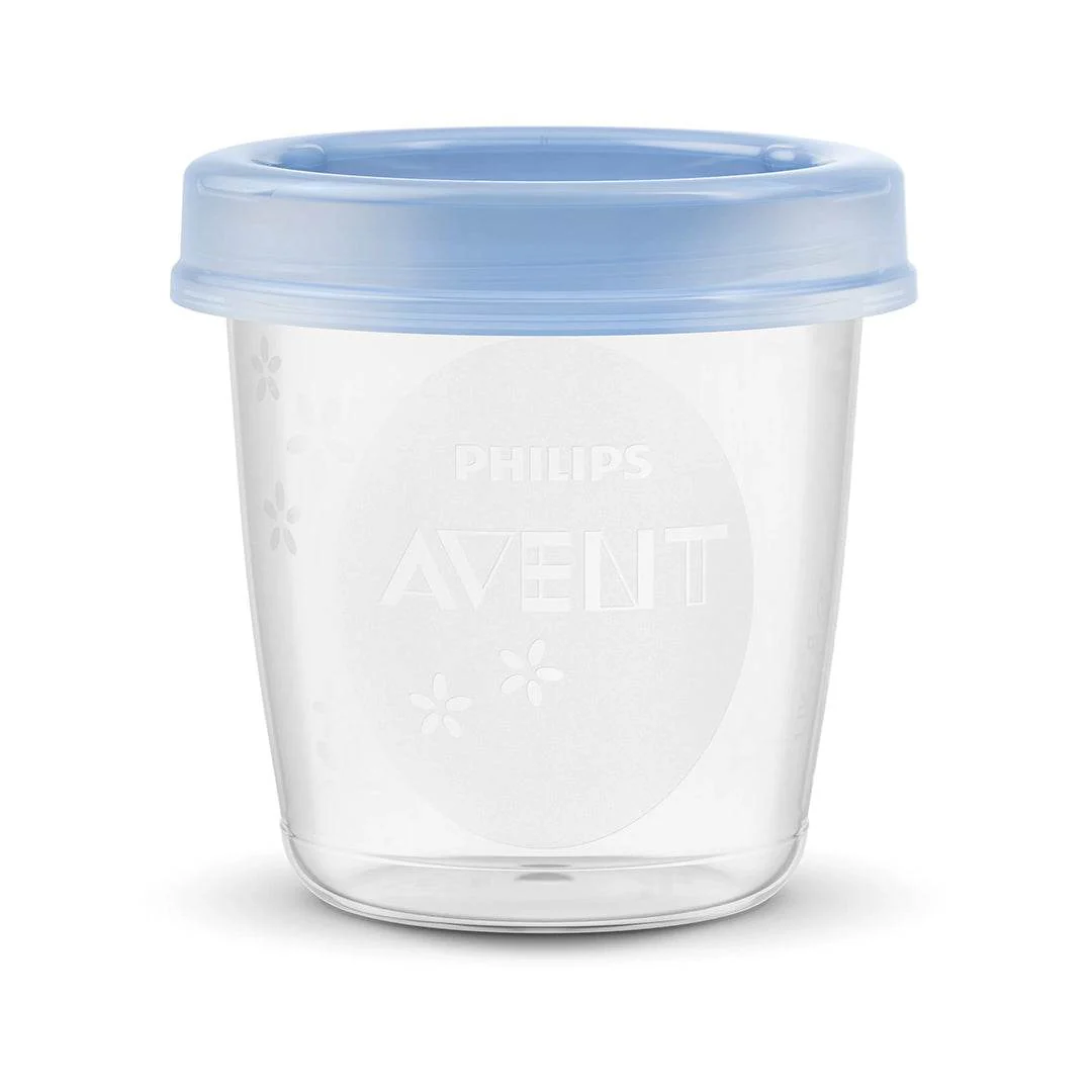 AVENT Conservare 0m+ SCF618/10 Pots Conservation Lait Maternel 10x180ml - Image 3