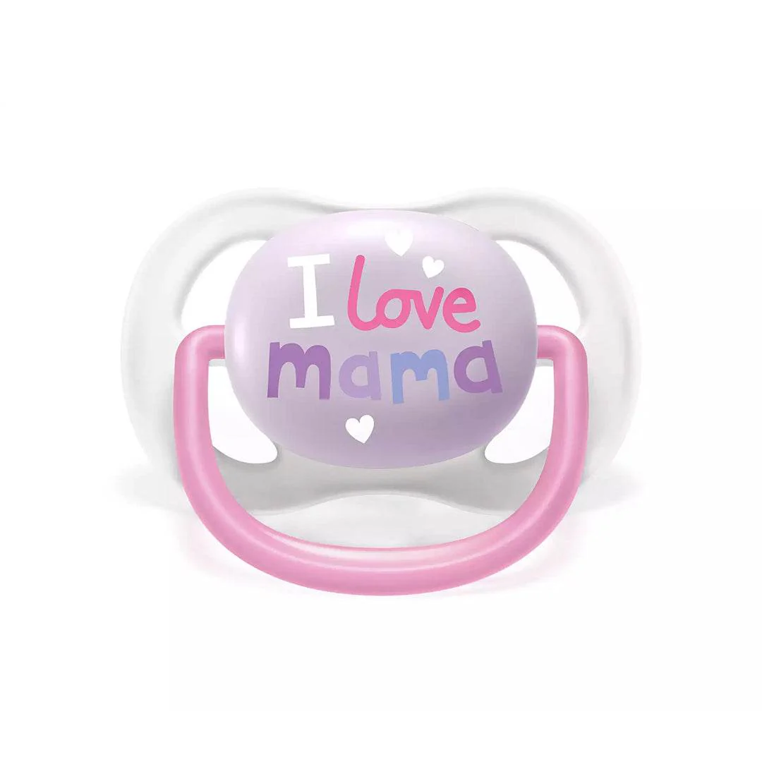 AVENT Sucettes Air Coll 0-6m Girl SCF080/02 Sucettes Ultra Air Fille - Image 3