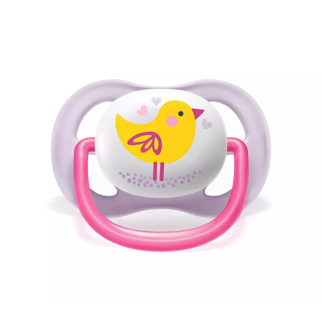 AVENT Sucettes Orthodontiques 0-6m Fille SCF080/06 Ultra Air Pingouin Oiseau - Image 4