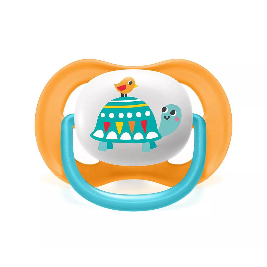 AVENT Sucettes Orthodontiques 6-18m Garçon SCF080/07 Ultra Air Pingouin Tortue - Image 4