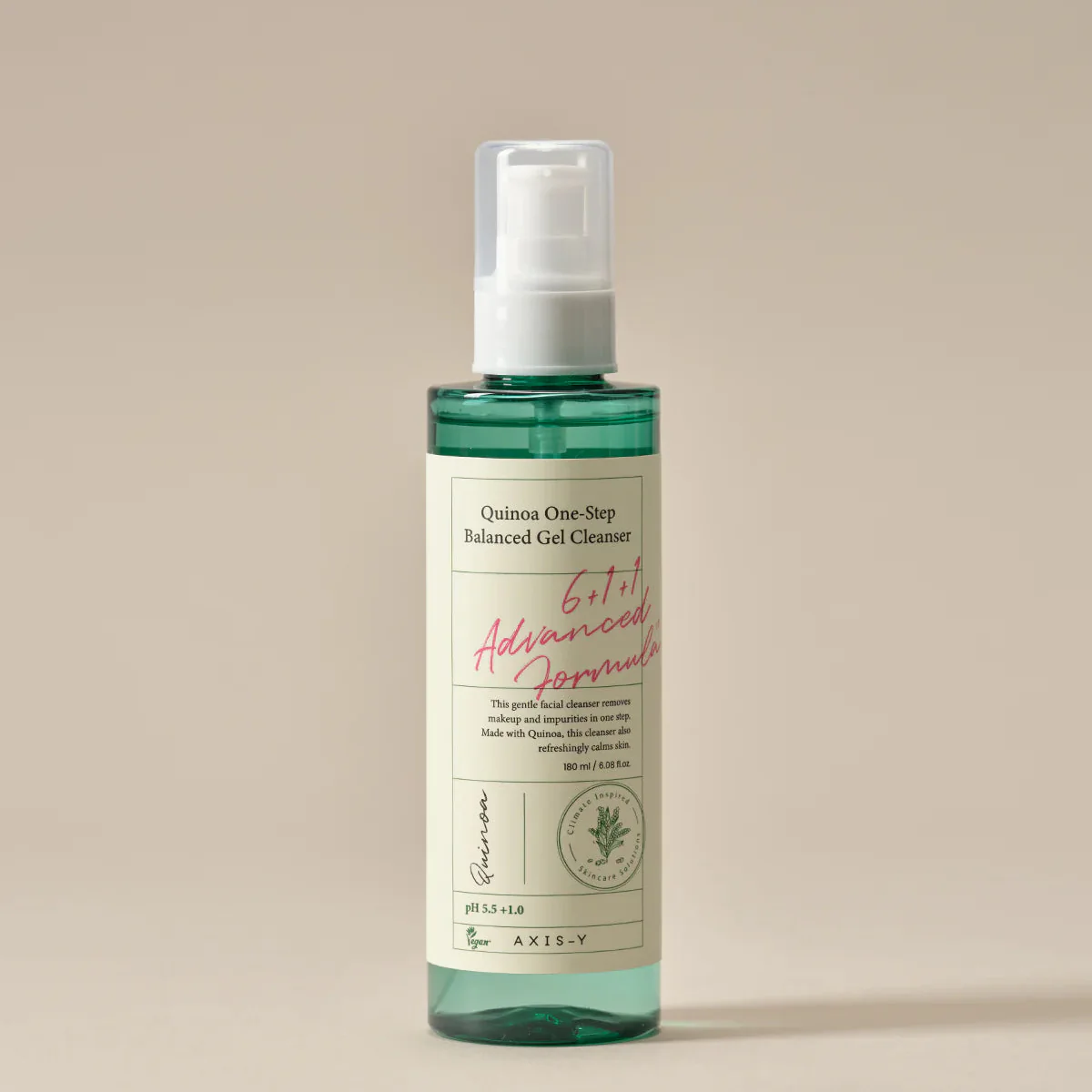 AXIS-Y Quinoa One-Step Balanced Gel Cleanser 180ml Nettoyant Doux Équilibrant