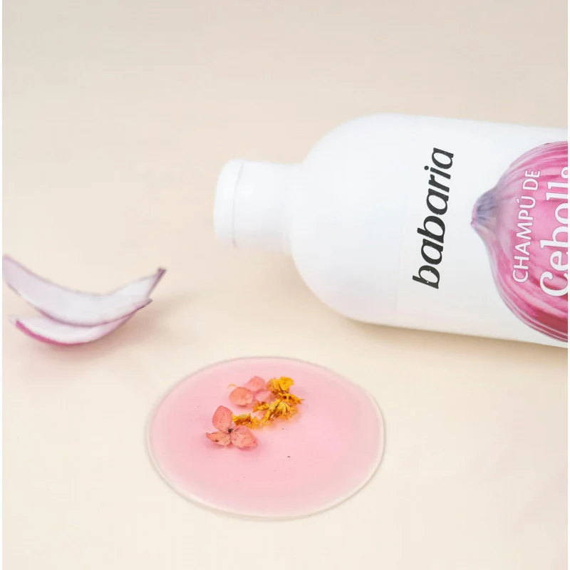 BABARIA Shampooing Oignon 700ml Shampooing Anti-Chute Cheveux Fortifiant - Image 4