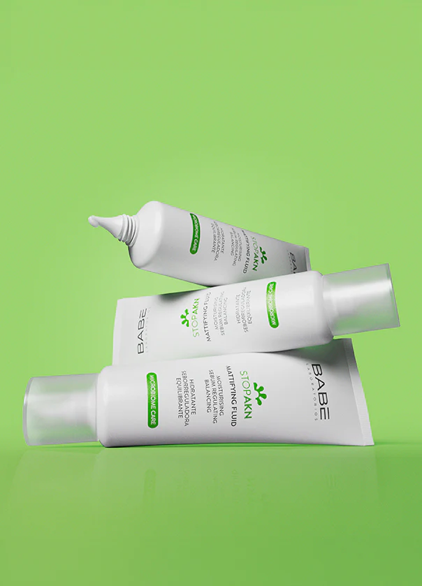 BABE Stop Akn Soin Matifiant 50ml Traitement Anti-Acné Régulateur Sébum Peaux Grasses Imperfections - Image 2
