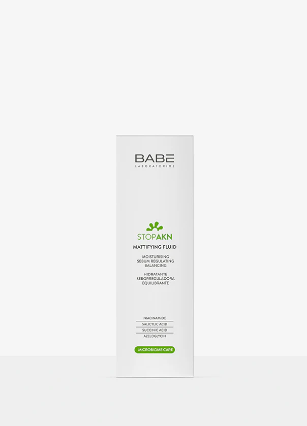 BABE Stop Akn Soin Matifiant 50ml Traitement Anti-Acné Régulateur Sébum Peaux Grasses Imperfections - Image 3
