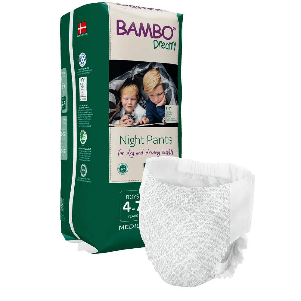 Bambo Dreamy Pants Night Boys 4-7 Years 15-35kg/10un