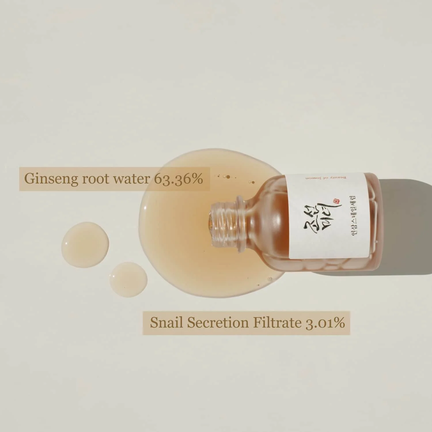 BEAUTY OF JOSEON Revive Serum Ginseng + Mucine d’escargot – 30ml - Image 2