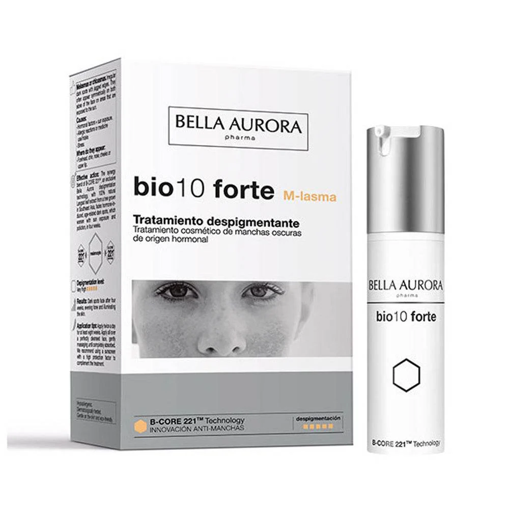 BELLA AURORA Bio10 Forte M-lasma 30ml - Traitement Mélasma Spécialisé Premium