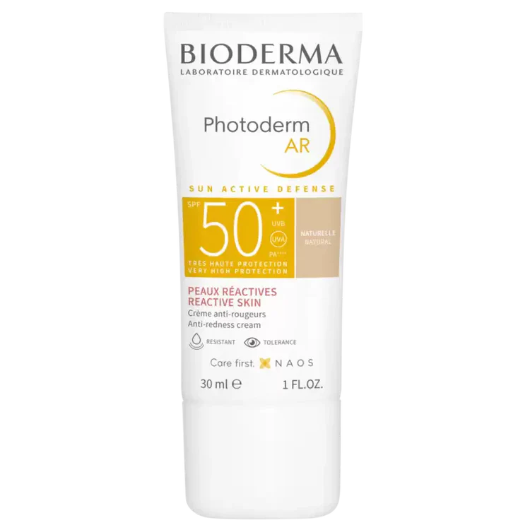 BIODERMA Photoderm AR SPF 50+ 30ml Crème Solaire Anti-Rougeurs Peaux Sensibles