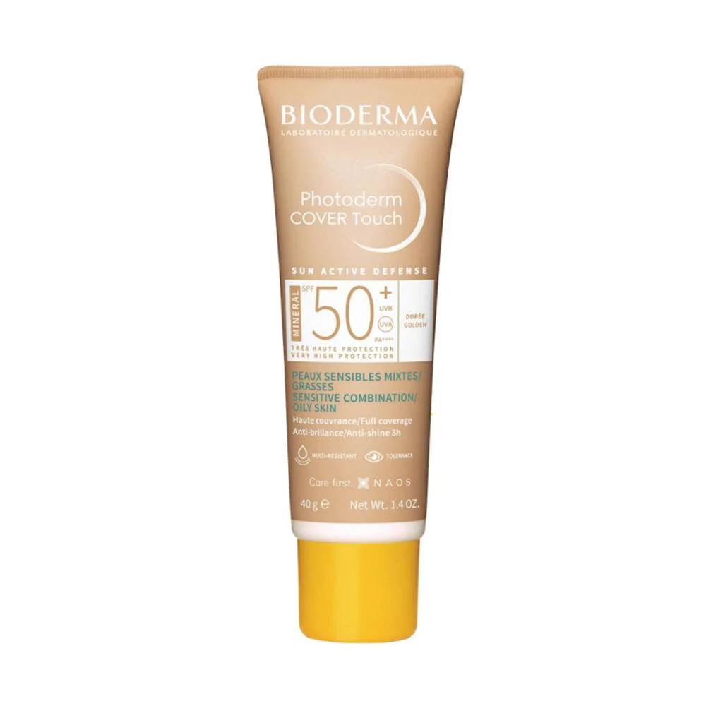 BIODERMA Photoderm Cover Touch Mineral SPF50+ Crème Teintée Protection Minérale 40g - Image 2