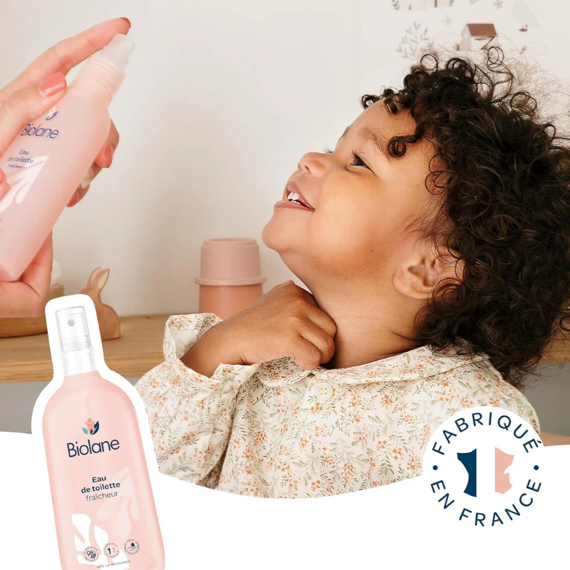 BIOLANE Eau De Toilette Fraîcheur 200ml Eau Parfumée Bébé Senteur Douce - Image 3
