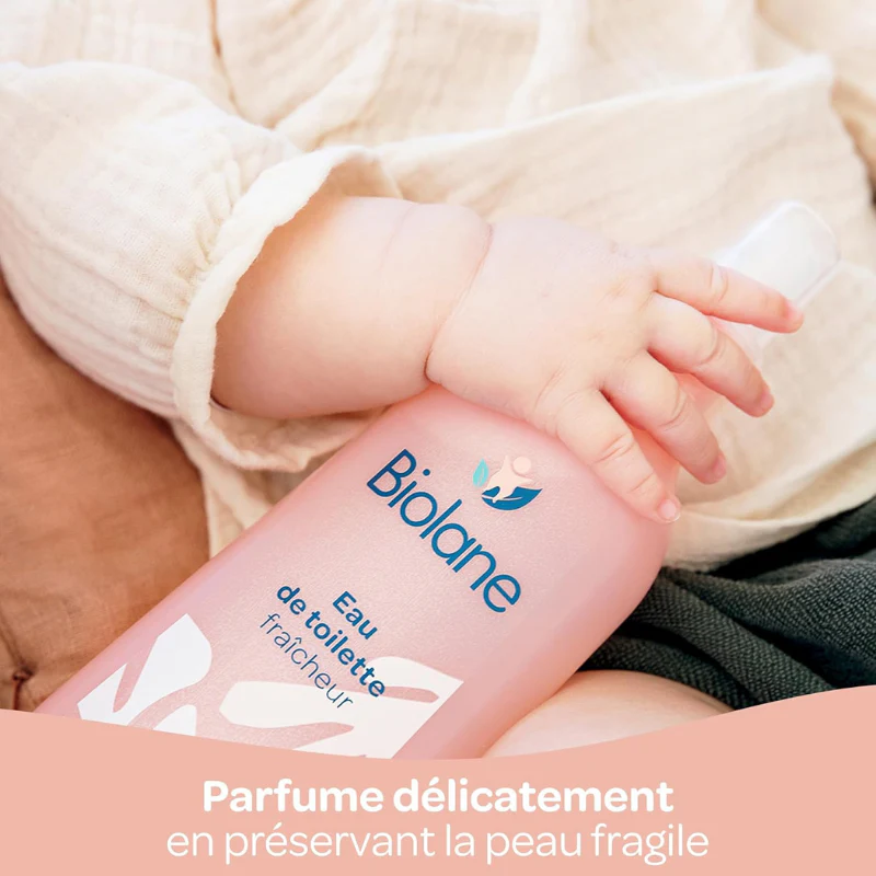 BIOLANE Eau De Toilette Fraîcheur 200ml Eau Parfumée Bébé Senteur Douce - Image 4