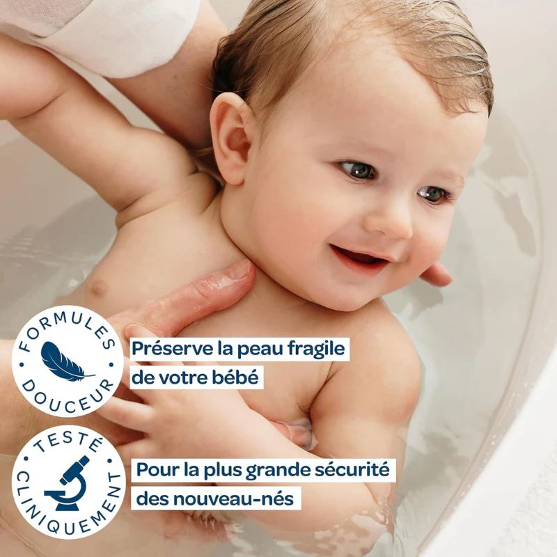 BIOLANE Gel Lavant Corps Et Cheveux 750ml Gel Nettoyant 2en1 Bébé Format Familial - Image 5