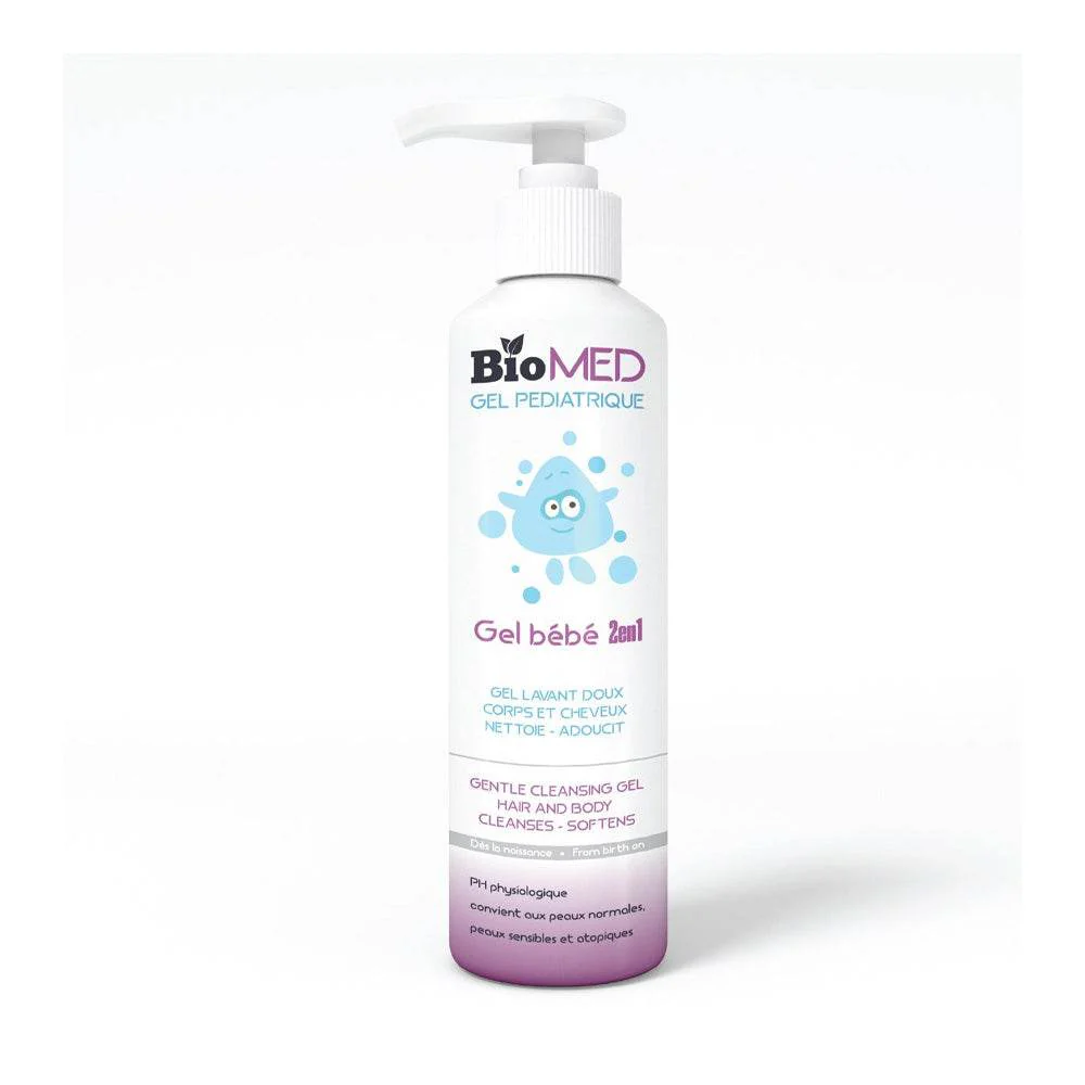 Biomed Gel BeBe Lavant doux Corps Et Cheveux 2en1 500ml