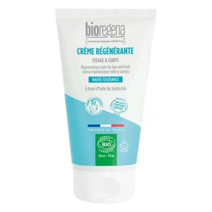 Bioregena Crème Régénérante 150ml Soin Corps Réparateur Naturel Bio Hydratant Nourrissant Anti-Âge