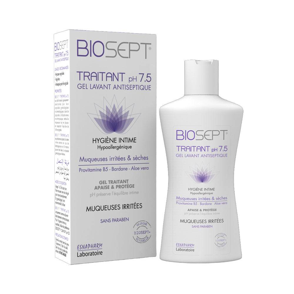 Biosept Gel Antiseptique Ph 7.5 120ml