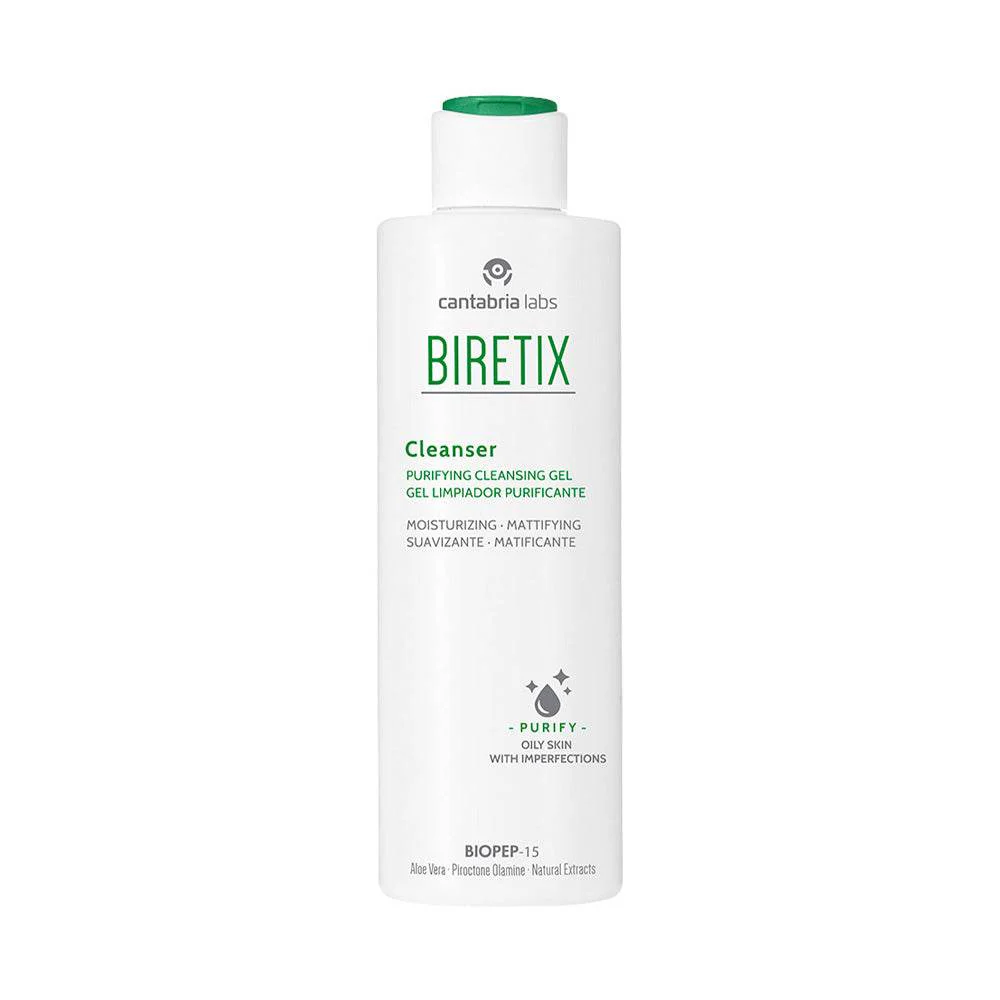 Biretix Cleanser - Gel Nettoyant Purifiant Peaux Grasses et Acnéiques 200ml
