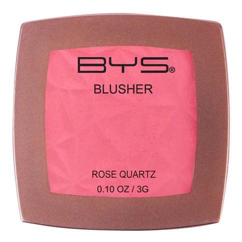 BYS Blush Rose Quartz Fard à Joues Poudre Compacte