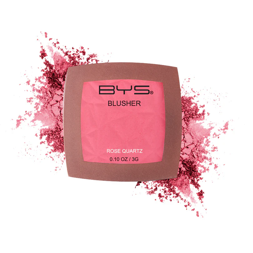 BYS Blush Rose Quartz Fard à Joues Poudre Compacte - Image 3