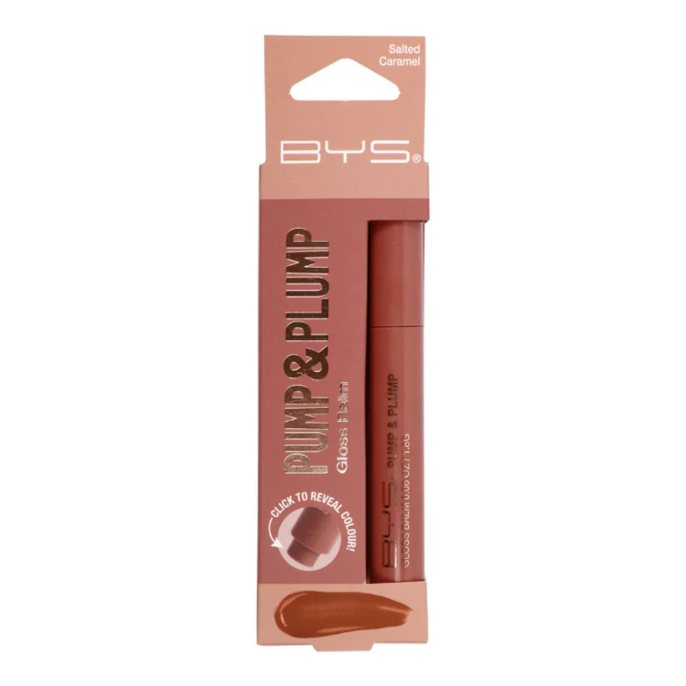 BYS Pump&Plump Gloss Balm Salted Caramel Baume Gloss Repulpant Lèvres - Image 2