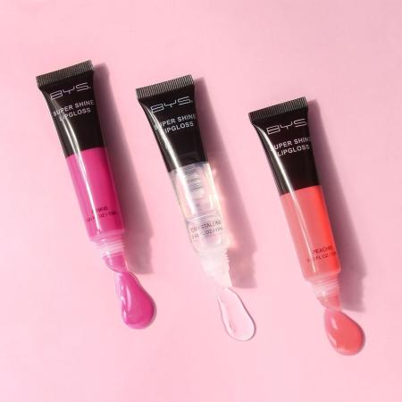 BYS Super Shine Lipgloss Crystalline Gloss à Lèvres Brillance Intense Effet Miroir - Image 5