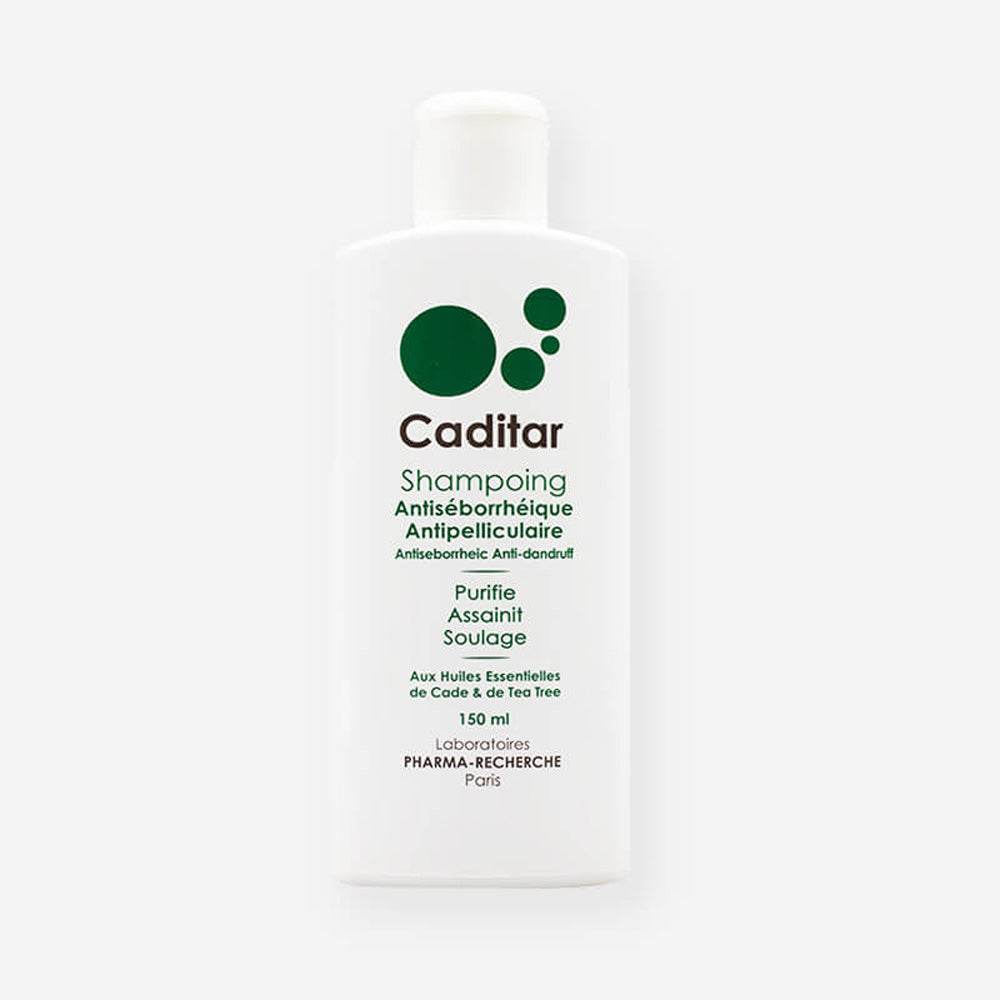 CADITAR Shampoing Antipelliculaire Antiséborrhéique 150ml Traitement Psoriasis Cuir Chevelu Dermatite Séborrhéique